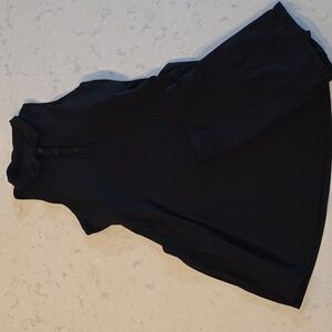 LUGA Black Womens Sporty Racerback Tennis Dress w/Shorts – XXL